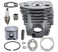 RUURUU Kit de pistón cilíndrico de 46 mm para motosierras Husqvarna 51, 55, 55EU1, 51EPA, 55EPA Rancher