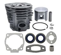 RUURUU Kit de pistón cilíndrico de 46 mm para motosierras Husqvarna 55, 51 - OEM 503-6091-71