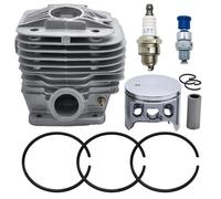 RUURUU Kit de pistón cilíndrico de 50 mm para sierras de corte Makita DPC7300 DPC7301 DPC7310 DPC7311 DPC7320 DPC7321 DPC7331 OEM 394-130-014