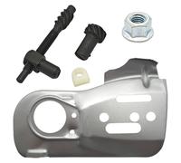 RUURUU - Kit de placa de barra guía de tensor de cadena y tuerca para motosierras Husqvarna 445, 450