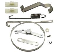 RUURUU - Kit de reparación de banda de freno de cadena con resorte plano y tira de parachoques para motosierra Stihl MS210 MS230 MS250 021 023 025