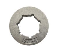 RUURUU - Llanta de piñón de 3/8 pulgadas 8T de 22 mm para Husqvarna 61, 162, 181, 266, 268, 272, 281, 288, 298, 362, 365, 371, 372, 385, 390, 394, 394, 371. 95, 21 Motosierras 00, 2101, 3120 - Oregon