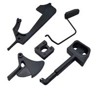 RUURUU Palanca de control del acelerador con kit de gatillo para motosierras Husqvarna 36, 41, 136, 136LE, 137, 137E, 141, 141LE, 142, 142E
