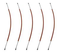 RUURUU Paquete de 5 cables del acelerador para motosierras Husqvarna 362, 365, 371, 372 - OEM 503-717-601