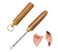 Ruvan 1 Piezas Cucharas Oreja Herramientas De Limpieza, Limpiador De Orejas Para Quitar El Cerumen De Manera Higiénica, Longitud 9cm