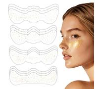 Ruvan 12 PCS Maquillaje De Pecas Brillantes, Purpurina Pecas Para La Cara Pegatinas, Tatuajes Pecas Efímeros Brillos Pegatinas, Pegatinas Cara Brillantes Festival, Para Eventos Festivos Y Fiestas