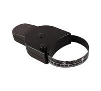 Ruvan Cinta Métrica Corporal, Cinta Métrica Suave, Cinta Métrica De 150 Cm / 60 Pulgadas, Para Medidas CorporalesCostura, Manualidades, Sastre, Ropa (negro, 1 Piezas)