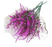 RUWLFE 1/2PC 35cm Artificial Plant Indoor Flower Decoration Outdoor Garden Wedding Party Gatherings DIY Decor para Inicio(Mix-Color2+Color4)