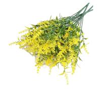 RUWLFE 1/2PC 35cm Artificial Plant Indoor Flower Decoration Outdoor Garden Wedding Party Gatherings DIY Decor para Inicio(Color4)