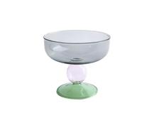 RUWLFE 2 uds frutero cocina tazón for servir nueces de sopa helado postre vidrio for Cocina Para Uso En Casa, Restaurante(Gray)