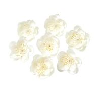 RUWLFE 49Pcs 4cm Silk Plum Blossom Heads Artificial Cherry Flowers For Home Room Wedding Decor DIY Wall Accessory para Inicio(Color2)
