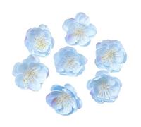 RUWLFE 49Pcs 4cm Silk Plum Blossom Heads Artificial Cherry Flowers For Home Room Wedding Decor DIY Wall Accessory para Inicio(Color1)