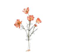 RUWLFE 4pc Daisy Silk Artificial Flower Chamomiles 60cm Fake Home Table Decors Room Wedding Party DIY Center Piece Bouquet para Inicio(Color8)