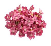 RUWLFE 50/100Pcs Mini Artificial Flowers Fake Head For Home Decor Wedding Marriage Decoration DIY Craft Wreath Gift Accessories para Inicio(Color8,50Pcs)