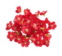 RUWLFE 50/100Pcs Mini Artificial Flowers Fake Head For Home Decor Wedding Marriage Decoration DIY Craft Wreath Gift Accessories para Inicio(Color4,50Pcs)