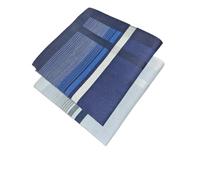 RUWLFE 6 pañuelos de bolsillo algodón 44,5 cm/17, pulgadas, suaves al tacto. ¿Qué absorbentes son? para Hombres(Color 1)