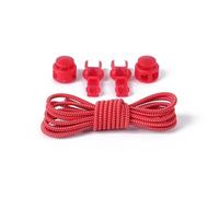 RUWLFE 8 pares de cordones elásticos sin atar, con cierre rápido, for niños y adultos Para Zapatillas Deportivas(Color 4)