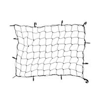 RUWLFE Almacenamiento de Equipaje en Maletero Coche Universal, Redes organizadoras Carga, Malla elástica 120x90cm con Ganchos, Accesorios Interior, 2 uds para Coches, Autocaravanas