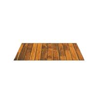 RUWLFE Decoración Delantera de la Puerta Estera del Piso Cocina hogar patrón Color Raya tablón Madera para Cocina(Color2,50x80cm)