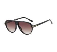 RUWLFE Gafas de sol estilo aviador vintage for mujer y hombre, gafas for conducir viajar para Hombre y Mujer(Color4)