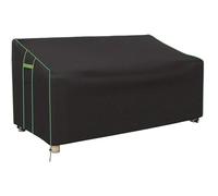 RUWLFE La Funda del Sofá Patio Es Impermeable, for Dos Personas Balcón De Doble Asiento, Espesa El Exterior Resistente para Proteger Muebles(200x109x64 83cm)
