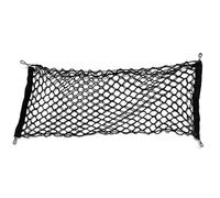 RUWLFE Red Universal for Maletero de Coche, Red elástica for Equipaje, Organizador Carga, Almacenamiento, Redes Malla Nailon, Bolsillo Interior for Estirable, 4 Uds para Coches, Autocaravanas