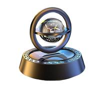 Ruwshuuk Ambientador Solar para Coche,Ambientador para Coche Energía Solar,Difusor de aromaterapia para coche con tableta de aromaterapia - Purificador de aire para automóvil, decoración del tablero