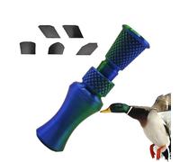 Ruwshuuk Anzuelo para Patos Silvestres, Reclamo De Caza Exterior Impreso En 3D, Silbato Divertido Portátil con 5 Chips de Sonido Reemplazables para Adultos y Niños en Juego al Aire Libre