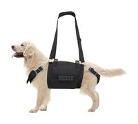 Ruwshuuk Arnés para perro con asa, arnés ajustable para perro con asa de control, arnés para mascotas sin estrangulamiento con arnés de agarre, correas auxiliares para perros pequeños, medianos y