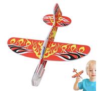 Ruwshuuk Aviones de espuma de avión de espuma para niños | Juego de 10 planeadores para niños,Espuma de juguete de avión de lanzamiento ligero para el patio trasero de educación física del para la