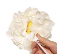 Ruwshuuk Bath Sponges para ducha, bosque Loofah | Esponja de ducha suave para el cuerpo | Sin rastrillo, con bolsa de jabón, productos de cuidado personal para hombres para mujeres, uso diario de