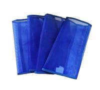 Ruwshuuk Botas Anti-Moscas Para | Cómodos Protectores Botas Para 4 Piezas - Portátiles Ajustables Para Protección Al Aire Libre Equina Para Granja Rancho Elementos De Verano