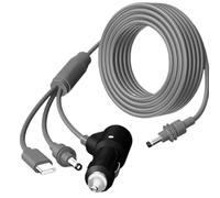 Ruwshuuk Cable de carga Autoriter, cable adaptador para autoriter, cargador de 100 W multifuncional | Aessores para cables de alimentación del dispositivo, y reproducción para exteriores, cable de