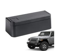 Ruwshuuk Caja de almacenamiento de monedas | Caja de monedas con parte inferior adhesiva con tapa para coleccionistas | Organizador multifuncional de almacenamiento de monedas que ahorra espacio para