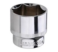 Ruwshuuk Casco 36mm 1/2 Pulgada - Casquillo Hexagonal de 6 Puntos con Protección Antióxido - Extractor de Tuercas para Ejes de Acero Compatible con Trinquete 13mm Herramienta Manual Reparación