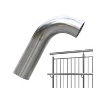 Ruwshuuk Codo de soldadura, Codo de acero inoxidable | Accesorios de conexión de tubería de codo de soldadura | Tubo de codo de escape de tubo de 90 grados, accesorio de tubería de fermentación casera