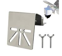 Ruwshuuk Con para cámara externa, de montaje de la cámara de seguridad, ángulo para la cámara de pared con 2 tornillos - Acoplamiento de títulos de seguridad para casa exterior interior