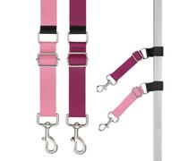 Ruwshuuk Correas de Sujeción para Mesa de Aseo Canino - Juego De 2 Correas para Mesa De Aseo Canino | Extensor De Anilla En Nylon Resistente, Kit De Sujeción para Peluquerías, Clínicas Veterinarias Y