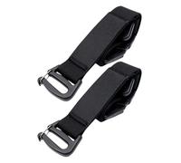 Ruwshuuk Correas para Mochila - Juego de 2 Piezas Accesorio de Expansión Resistente,Correas para Colchoneta De Dormir | para Adultos y Mujeres Uso en Interiores y Exteriores Equipaje Hogar Acampada