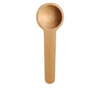 Ruwshuuk - Cuchara de madera, pala de sal de baño, cuchara de madera de miel para leche en polvo | Cuchara de café de, cuchara de caramelo reutilizable, cucharadita, utensilios para servir especias