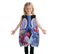 Ruwshuuk Disfraz De Órgano Para Adultos,Ropa Cosplay Pulmón para Halloween | Disfraz de Enseñanza Médica como Auxilio Visual - Para Niños Adultos Halloween Performance Role-Playing