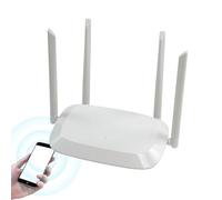 Ruwshuuk Enrutadores WiFi para el hogar, enrutador inalámbrico - Enrutador WiFi de Doble Banda | Antenas 4X, 300 Mbps, Enrutador de Computadora para Streaming, Enrutador Inteligente de Alta Velocidad