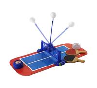 Ruwshuuk Equipo De Tenis De Mesa | Set De Palas Portátil | Juguete Divertido para Interacción Entre Padres E Hijos Que Desarrolla Coordinación Manual Visual En Niños Y Niñas para Tiempo