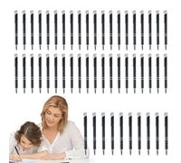 Ruwshuuk Executive Pen - Juego de 50 plumas estilográficas de metal, accesorios de escritura elegantes con pinza plateada, para cuidadores, élites de negocios, profesores y viajes