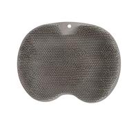 Ruwshuuk Exfoliante de pies para la ducha | Almohadilla de lavado de silicona para espalda - Almohadilla de limpieza para el arco del pie, para bañera, ducha, baño, hogar y viaje