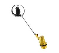 Ruwshuuk Flotador de tanque,Regulador de nivel automático | Bola flotante Bidireccional robusta para castillo de agua industrial caravana garaje casa riego jardín exterior