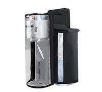 Ruwshuuk Funda protectora para máquinas de soda, bolsa de almacenamiento impermeable para electrodomésticos, con almohadillas y cápsulas