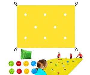 Ruwshuuk Hole Tarp - Juego de construcción de equipo - Kit de actividades de equipo - Apoya a 8-20 participantes, conexiones emocionales, juego de actividades grupales para en casa