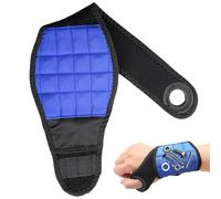 Ruwshuuk Imán de muñeca, soporte magnético para tornillos de muñeca | Pulsera de imanes fuertes con presilla para el pulgar,Muñequera para electricista, práctico artilugio, herramientas de manitas