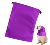 Ruwshuuk - impermeables para orejas de perro, para nadar, protección para orejas de perro durante el baño, protector de cabeza ajustable para todas las razas de gato y cachorro